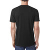 Next Level Men's Black Premium Fitted Sueded V-Neck Tee