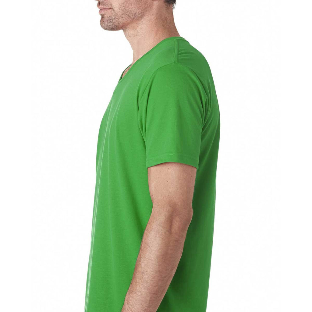 Next Level Men's Envy Premium Fitted Sueded V-Neck Tee