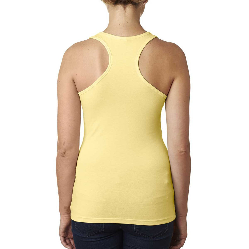 Next Level Women's Banana Cream Jersey Racerback Tank