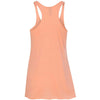 Next Level Women's Vintage Light Orange Triblend Racerback Tank