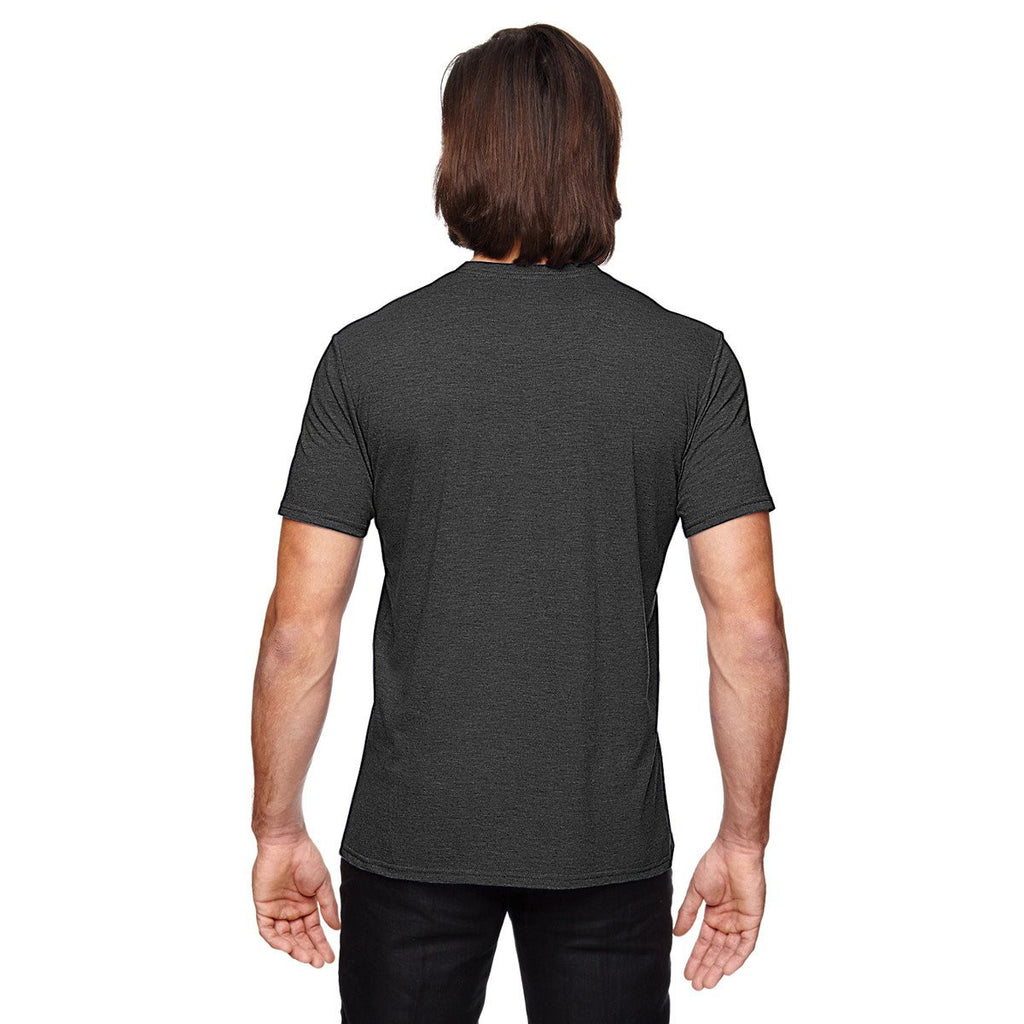 Anvil Men's Heather Dark Grey Triblend T-Shirt