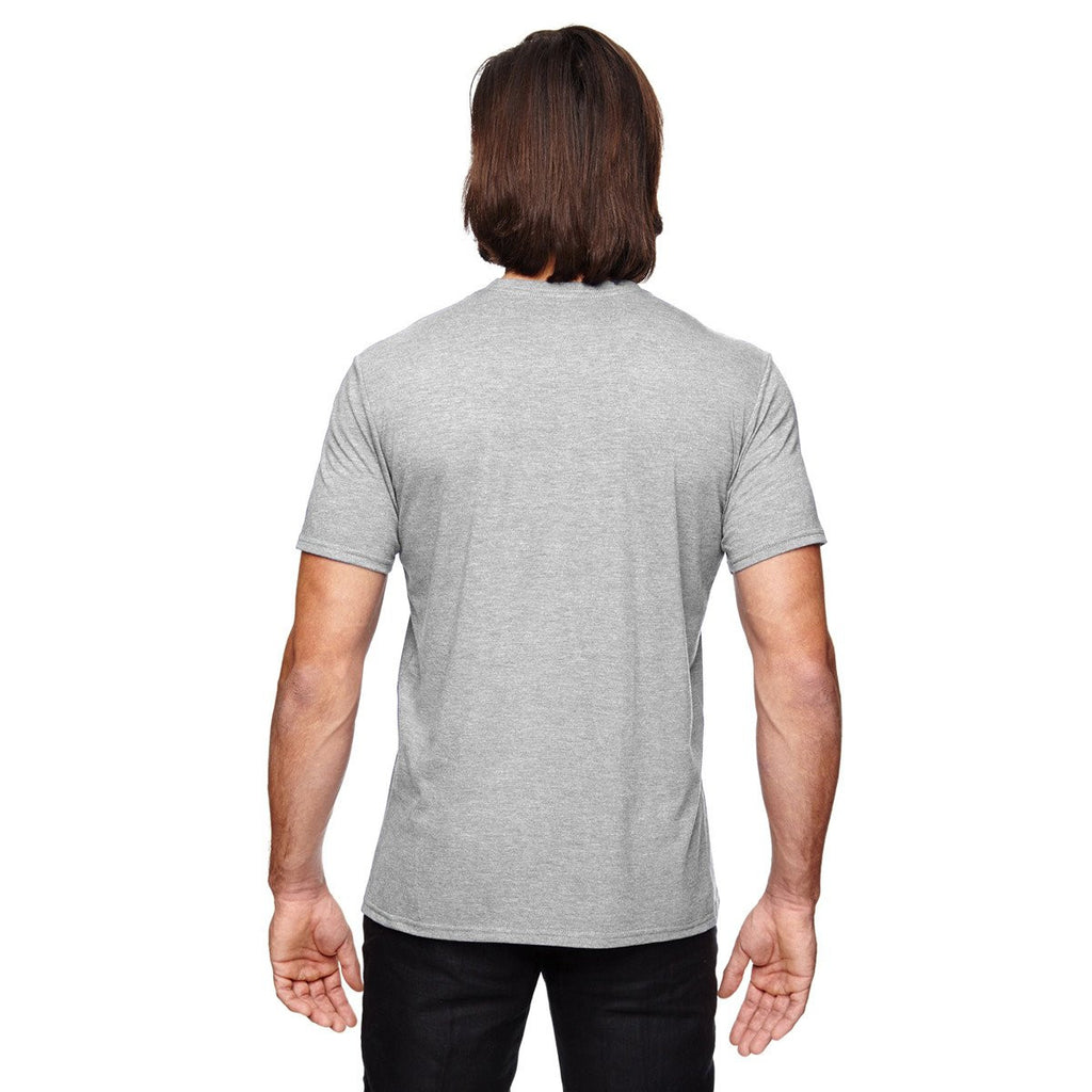 Anvil Men's Heather Grey Triblend T-Shirt