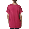 Next Level Women's Vintage Shocking Pink Triblend Dolman
