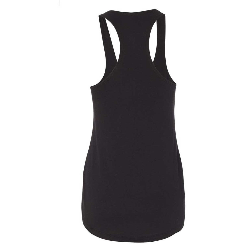 Next Level Women's Black Terry Racerback Tank