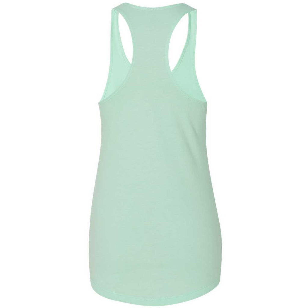 Next Level Women's Mint Terry Racerback Tank
