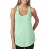 Next Level Women's Mint Terry Racerback Tank