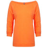 6951-next-level-women-neon-orange-tee