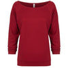 6951-next-level-women-cardinal-tee