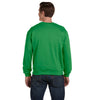Anvil Men's Green Apple Crewneck Fleece Sweatshirt