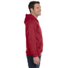 Anvil Men's Independence Red Full-Zip Hooded Fleece