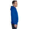 Anvil Men's Royal Blue Full-Zip Hooded Fleece