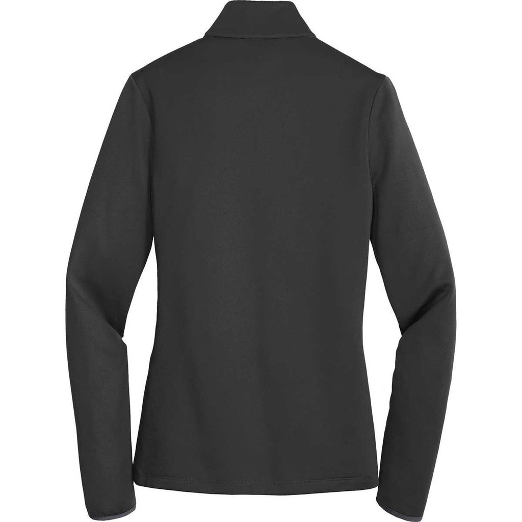 Nike Golf Ladies Black/Chartreuse Therma-FIT Hypervis Full-Zip Jacket