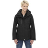 North End Women's Black Caprice 3-In-1 Jacket with Soft Shell Liner