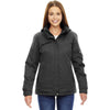 North End Women's Carbon Rivet Textured Twill Insulated Jacket