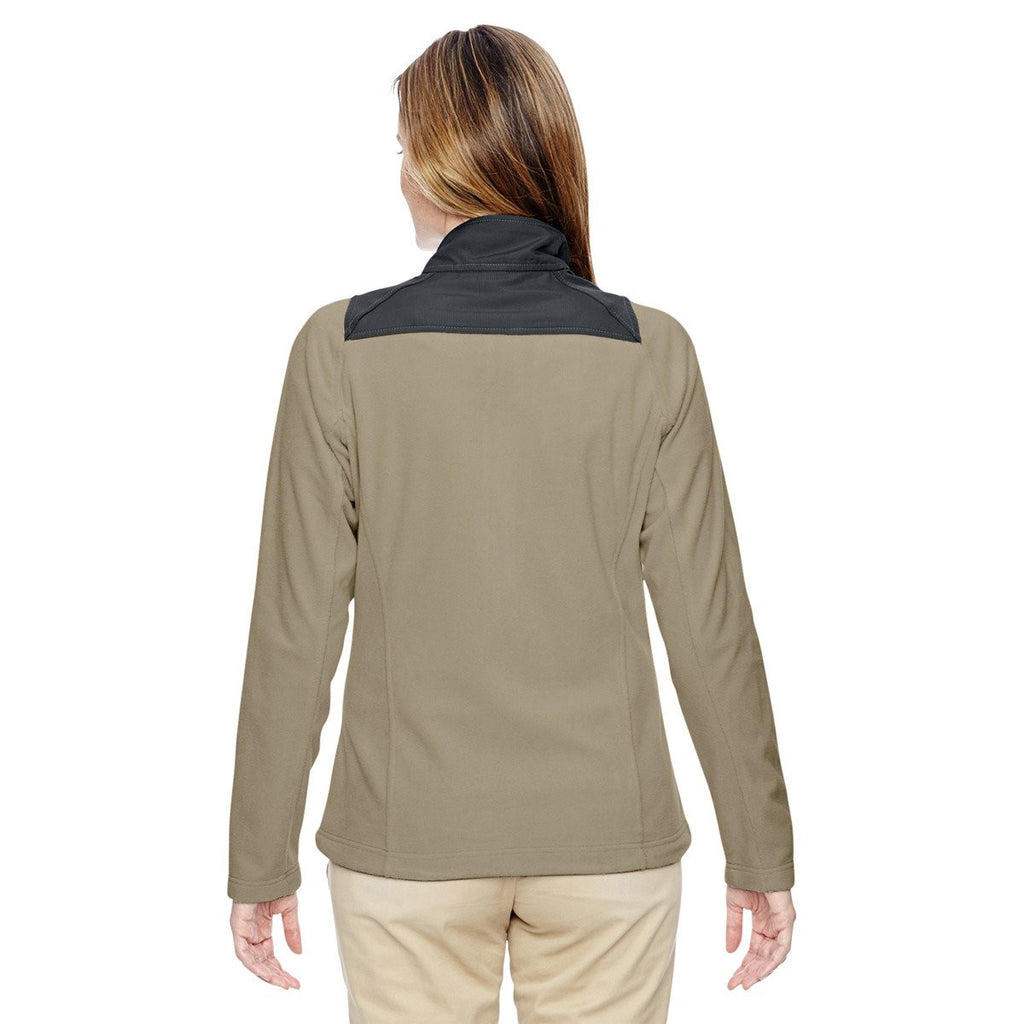 North End Women's Stone Excursion Trail Fabric-Block Jacket