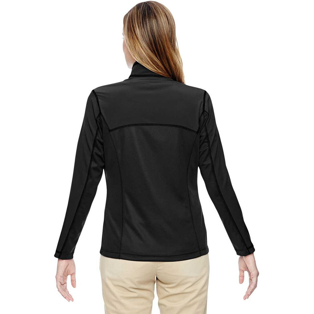 North End Women's Black Excursion Circuit Performance Half-Zip