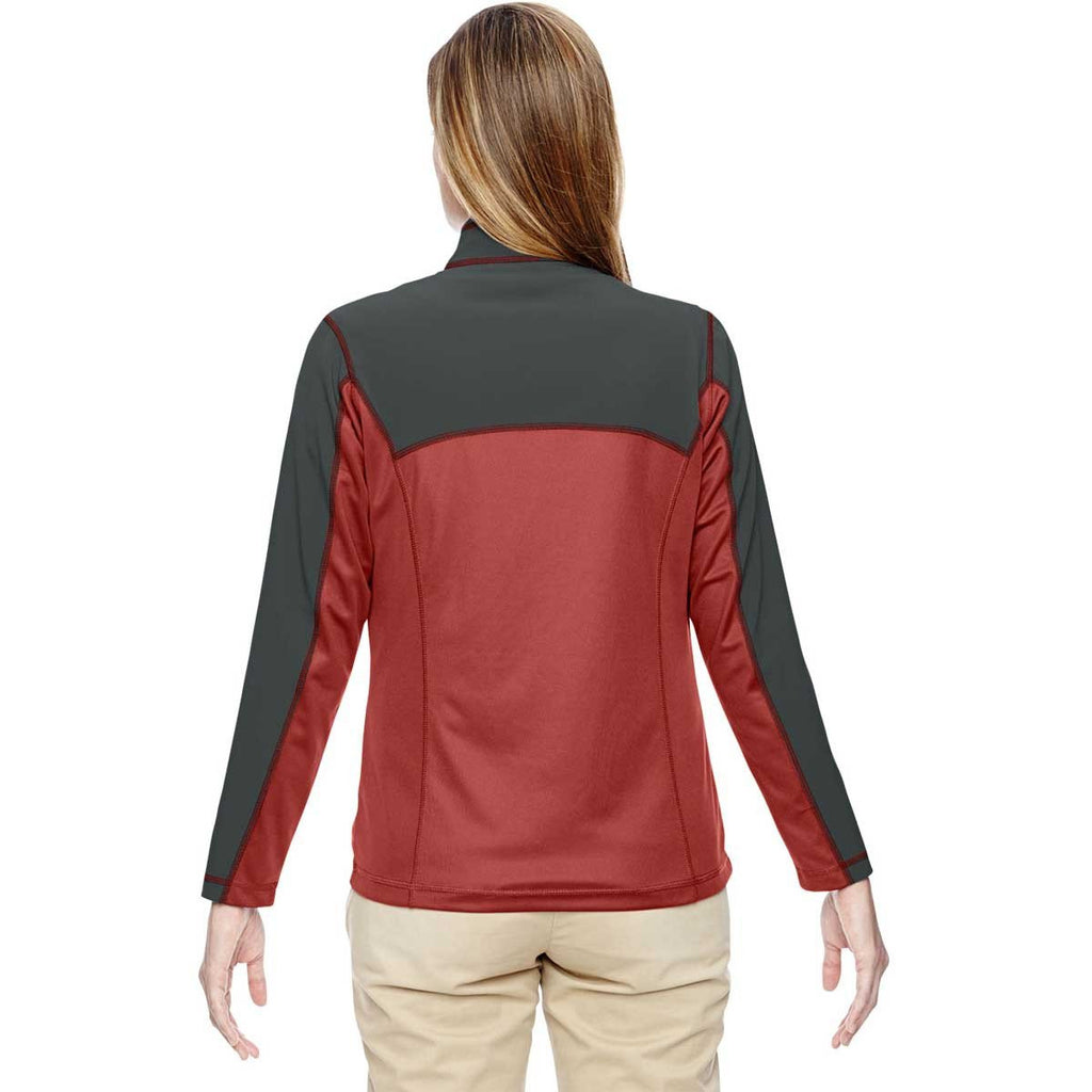 North End Women's Rust Excursion Circuit Performance Half-Zip