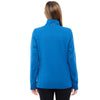 North End Women's Nautical Blue/Platinum Performance Fleece Jacket