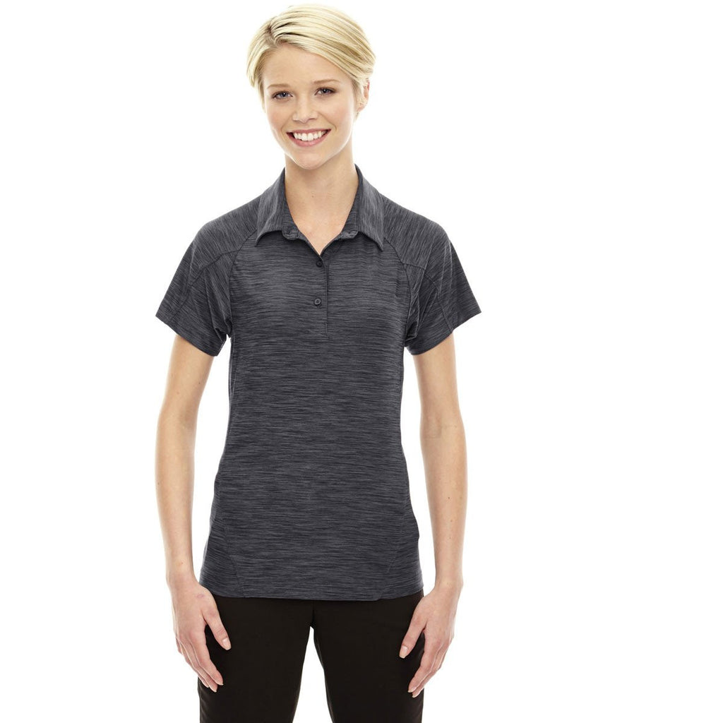 North End Women's Carbon Performance Stretch Polo
