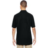 North End Men's Black Excursion Nomad Performance Waffle Polo