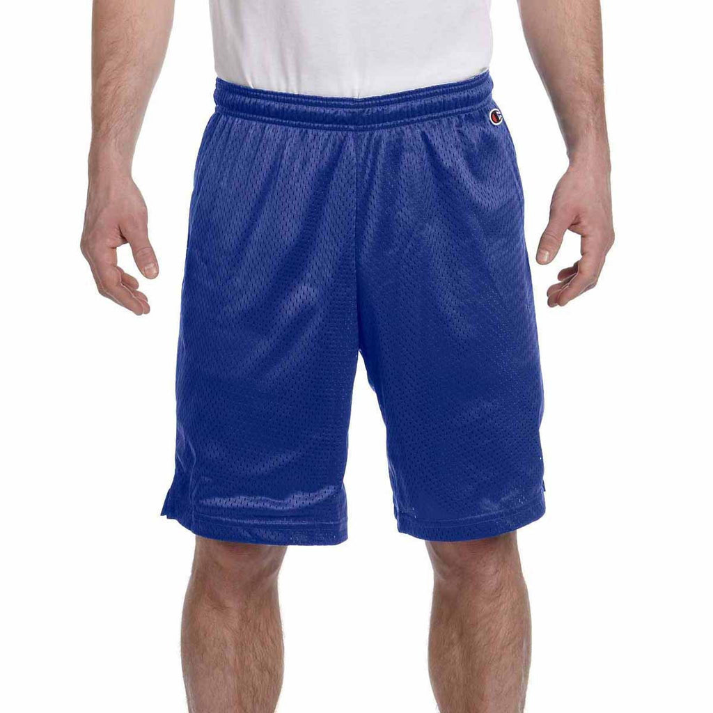 Champion Men's Athletic Royal 3.7-Ounce Mesh Short