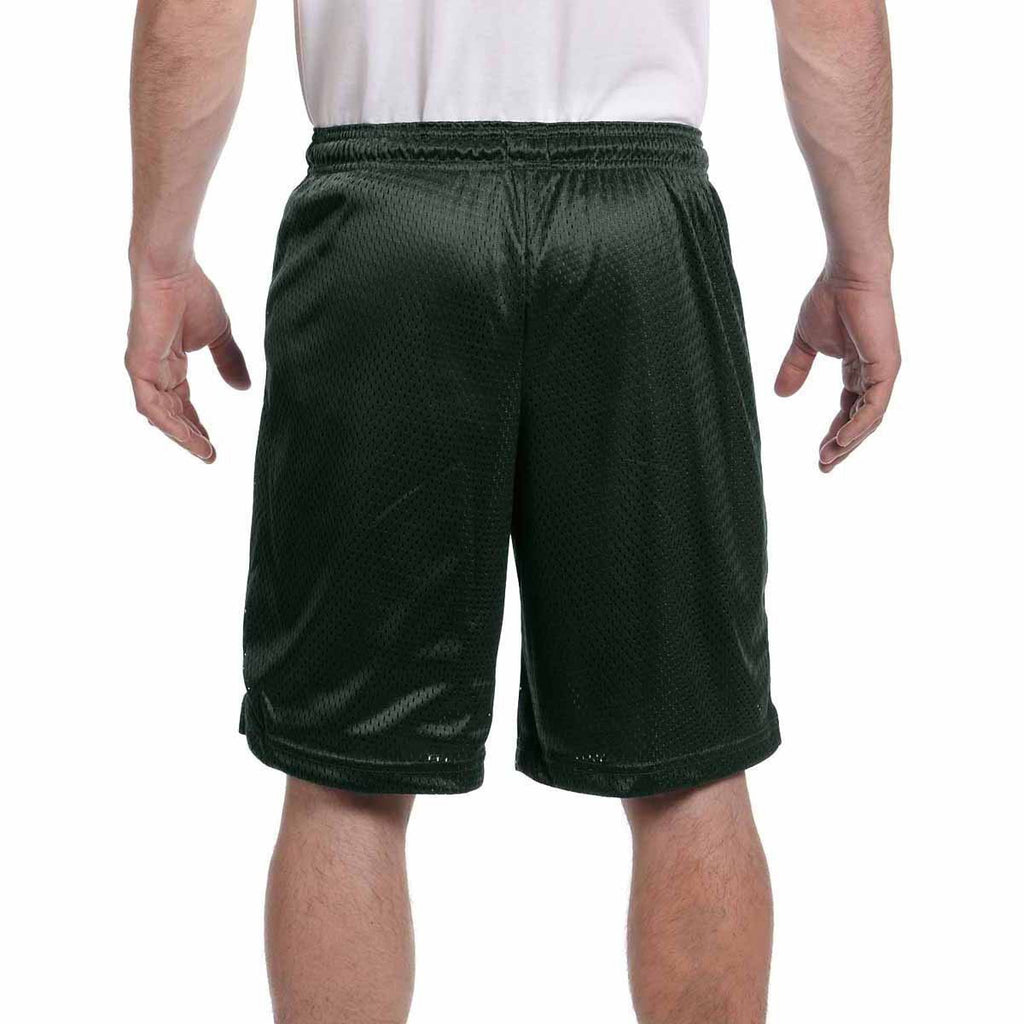 Champion Men's Athletic Dark Green 3.7-Ounce Mesh Short