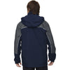 North End Men's Midnight Navy 3-in-1 Jacket with Piping
