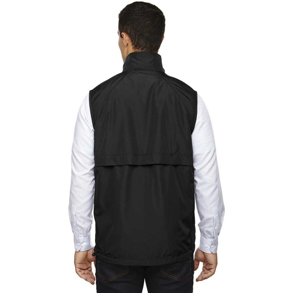 North End Men's Black Techno Lite Activewear Vest