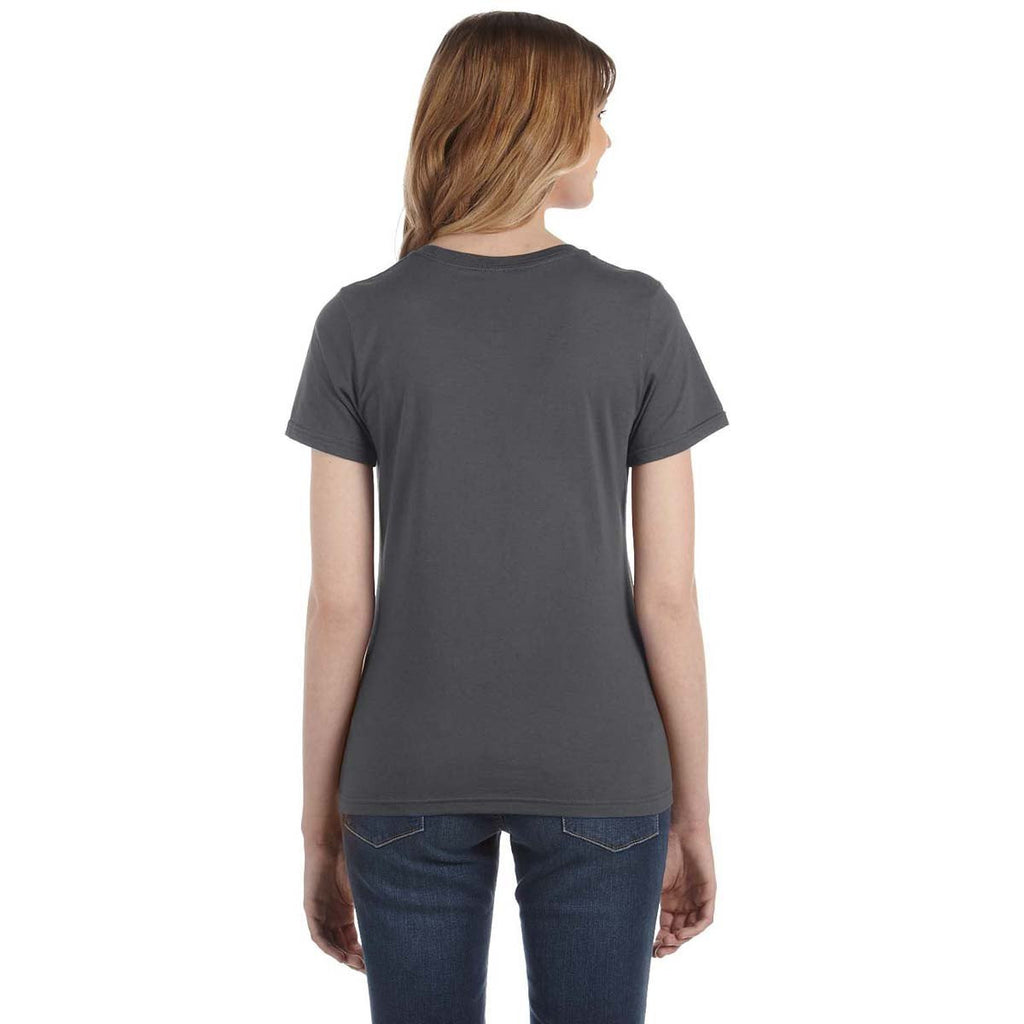 Anvil Women's Charcoal Lightweight T-Shirt
