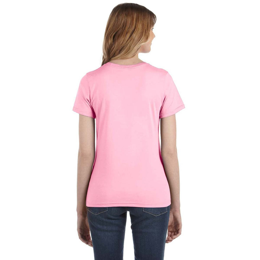 Anvil Women's Charity Pink Lightweight T-Shirt