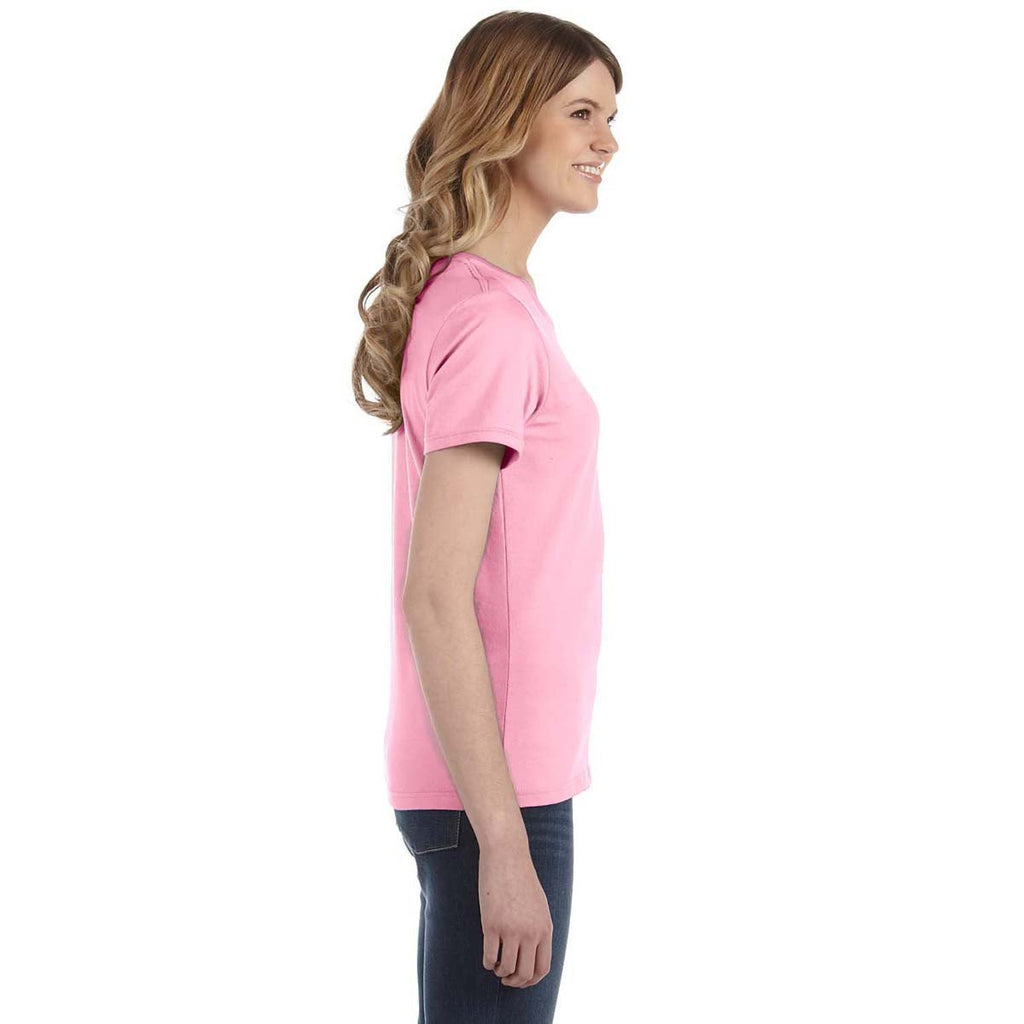 Anvil Women's Charity Pink Lightweight T-Shirt