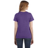 Anvil Women's Heather Purple Lightweight T-Shirt