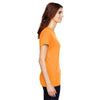Anvil Women's Neon Orange Lightweight T-Shirt