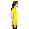 Anvil Women's Neon Yellow Lightweight T-Shirt