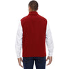 North End Men's Classic Red Voyage Fleece Vest