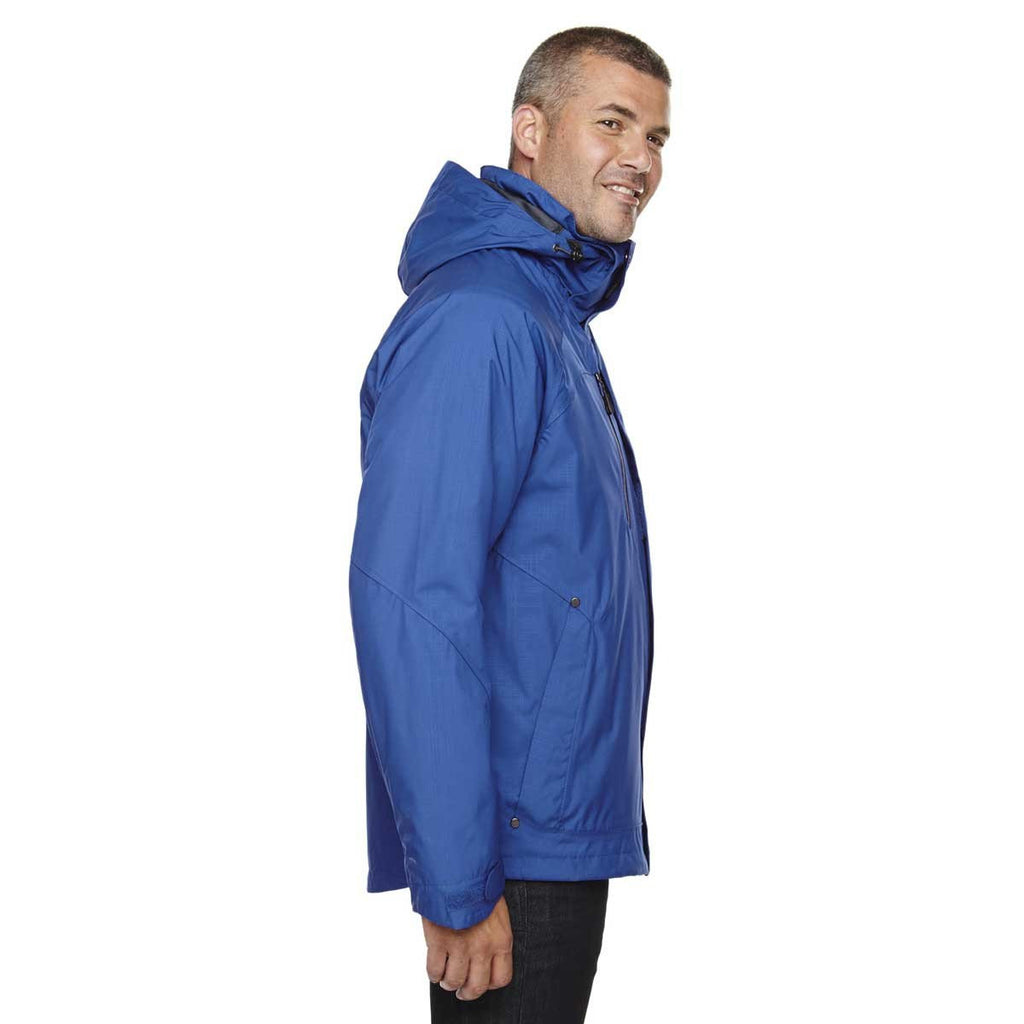North End Men's Nautical-Blue Caprice 3-In-1 Jacket with Soft Shell Liner