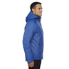 North End Men's Nautical Blue Linear Insulated Jacket with Print