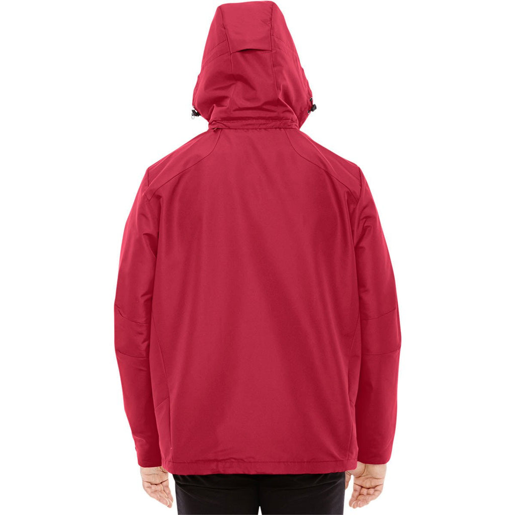 North End Men's Classic Red/Black Insight Interactive Shell Jacket