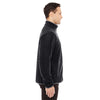 North End Men's Black/Carbon Polartec Fleece Jacket