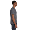 Anvil Men's Charcoal Lightweight V-Neck T-Shirt