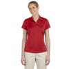 adidas-womens-red-text-polo