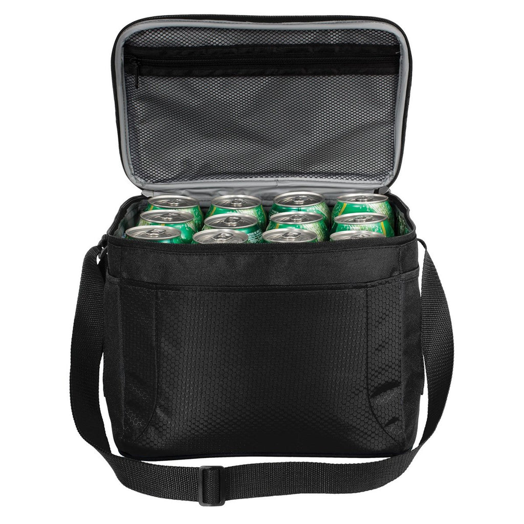 Port Authority Black 12-Can Cube Cooler