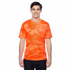 Champion Men's Safety Orange Camo Double Dry 4.1-Ounce Interlock T-Shirt