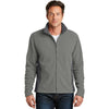 Port Authority Men's Deep Smoke/Battleship Grey Colorblock Value Fleece Jacket