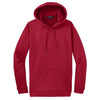 sport-tek-red-fleece-hooded-pullover