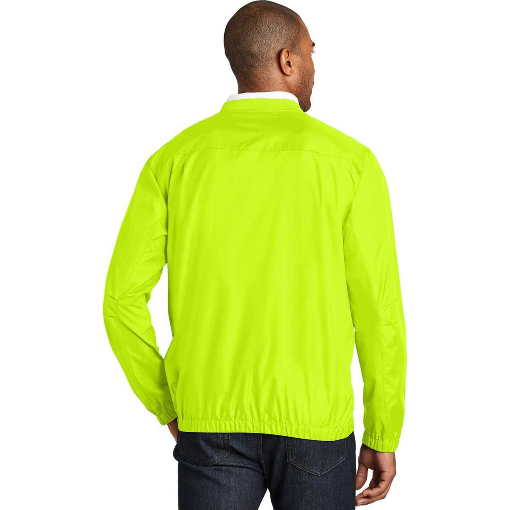 Port Authority Men's Safety Yellow Zephyr V-Neck Pullover