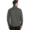 Port Authority Men's Grey Steel Active 1/2-Zip Soft Shell Jacket