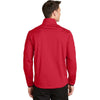 Port Authority Men's Rich Red Active 1/2-Zip Soft Shell Jacket