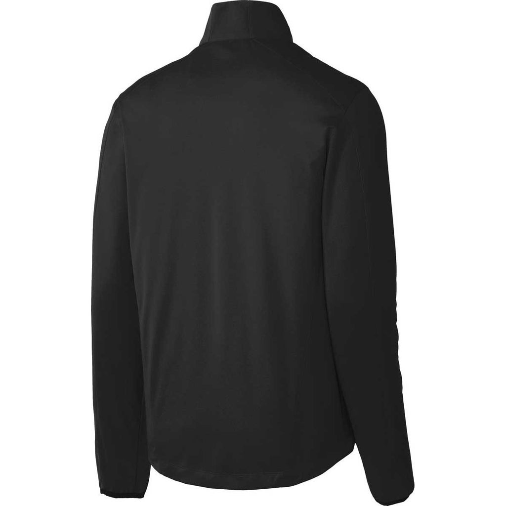 Port Authority Men's Deep Black Active Soft Shell Jacket