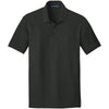 k100p-port-authority-black-polo